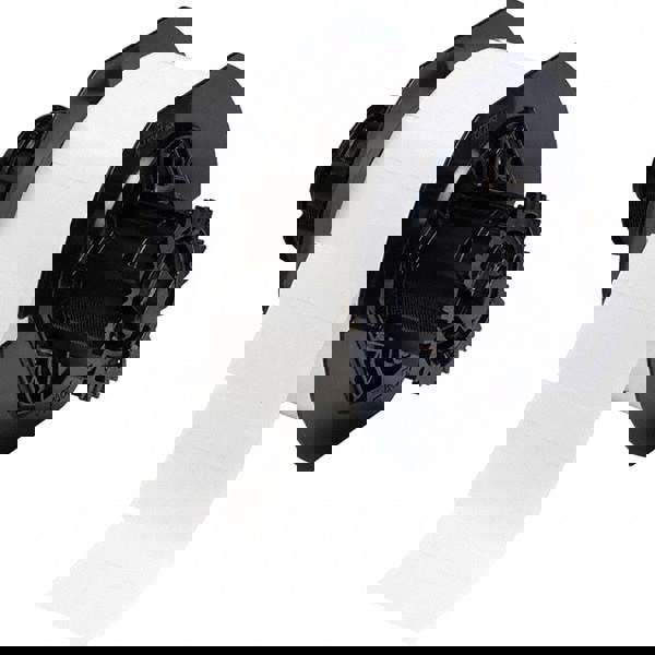 Label Maker Label: Clear & White, Vinyl, 1-3/4